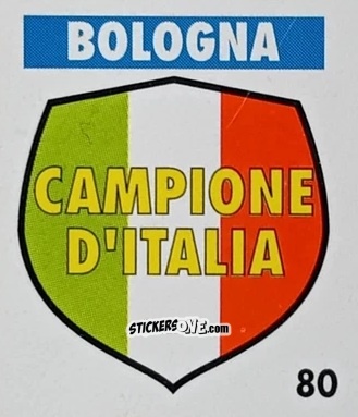 Cromo Serie A - Palmares - Micro Calcio Campionato 1990-1991 n. 80 - Vallardi