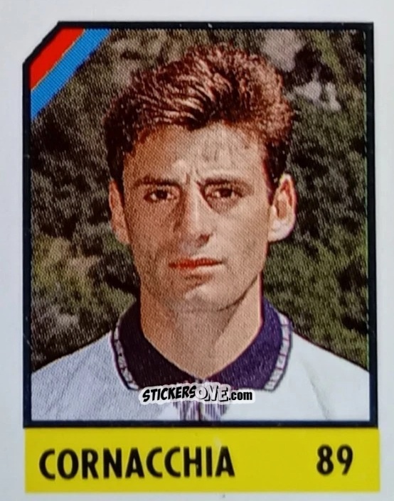 Cromo Cornacchia - Micro Calcio Campionato 1990-1991 n. 89 - Vallardi