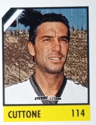 Cromo Cuttone - Micro Calcio Campionato 1990-1991 n. 114 - Vallardi