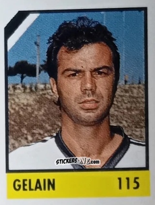 Sticker Gelain - Micro Calcio Campionato 1990-1991 n. 115 - Vallardi