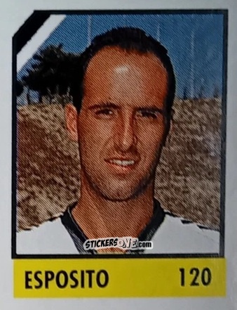 Sticker Esposito - Micro Calcio Campionato 1990-1991 n. 120 - Vallardi