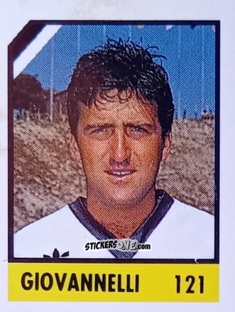 Sticker Giovannelli - Micro Calcio Campionato 1990-1991 n. 121 - Vallardi