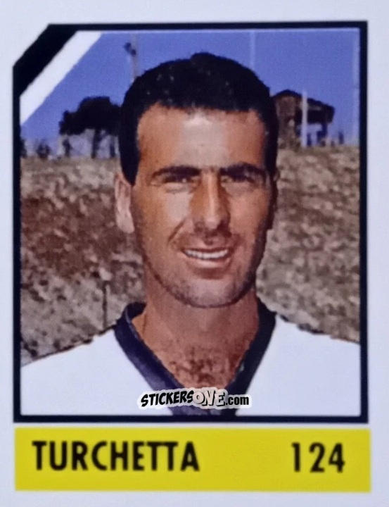 Sticker Turchetta - Micro Calcio Campionato 1990-1991 n. 124 - Vallardi