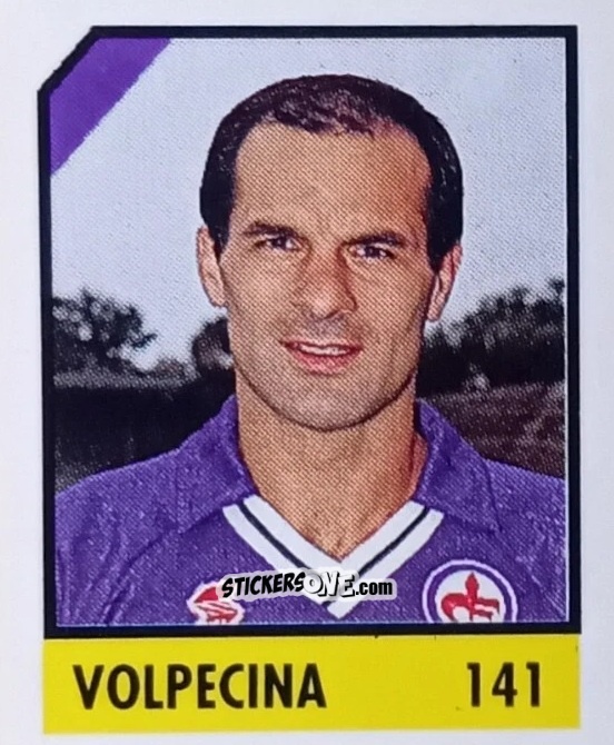 Cromo Volpecina - Micro Calcio Campionato 1990-1991 n. 141 - Vallardi