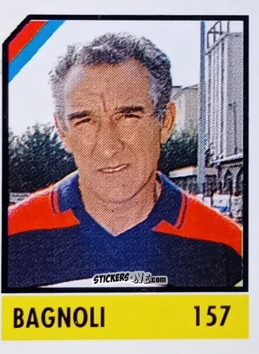 Cromo Bagnoli - Micro Calcio Campionato 1990-1991 n. 157 - Vallardi