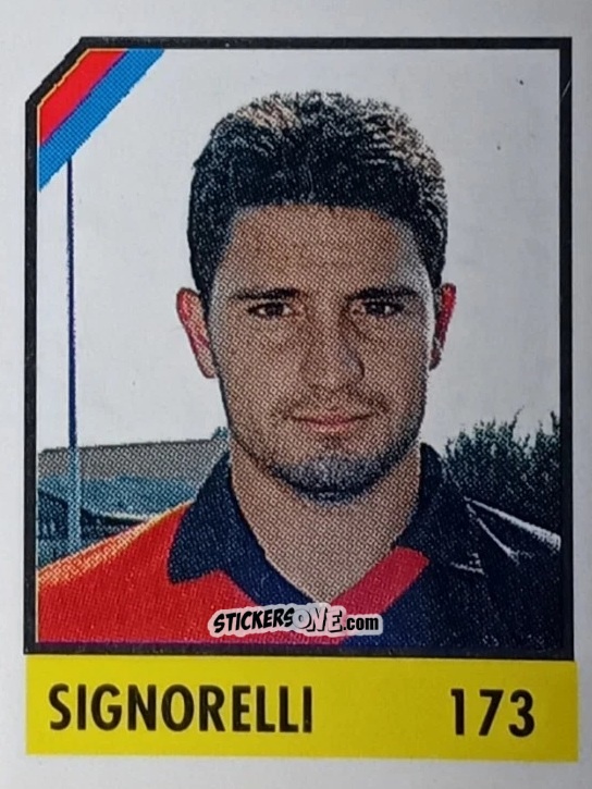 Figurina Signorelli - Micro Calcio Campionato 1990-1991 n. 173 - Vallardi