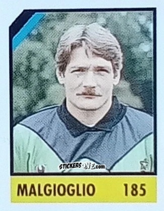 Figurina Malgioglio - Micro Calcio Campionato 1990-1991 n. 185 - Vallardi