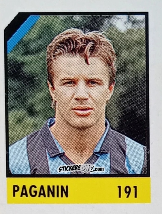 Figurina Paganin - Micro Calcio Campionato 1990-1991 n. 191 - Vallardi
