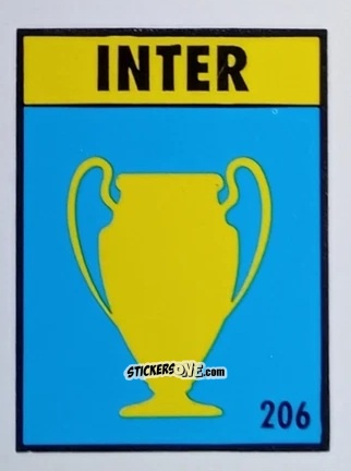 Figurina Coppa dei Campioni - Palmares - Micro Calcio Campionato 1990-1991 n. 206 - Vallardi
