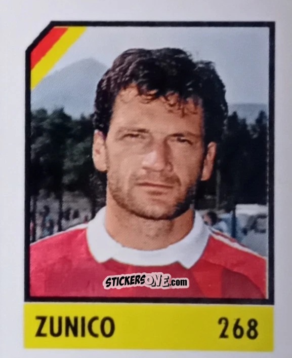 Cromo Zunico - Micro Calcio Campionato 1990-1991 n. 268 - Vallardi