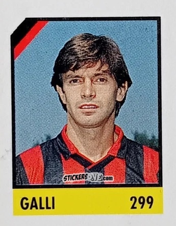 Cromo Galli - Micro Calcio Campionato 1990-1991 n. 299 - Vallardi