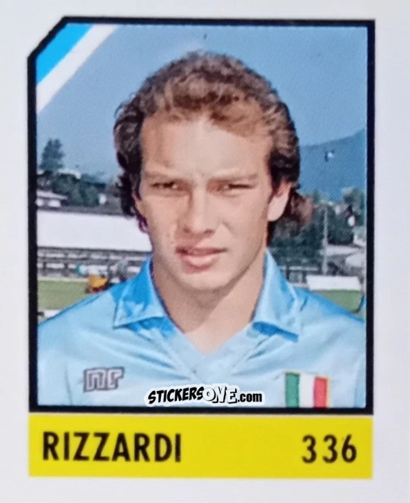 Cromo Rizzardi - Micro Calcio Campionato 1990-1991 n. 336 - Vallardi