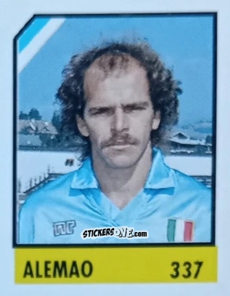 Sticker Alemao - Micro Calcio Campionato 1990-1991 n. 337 - Vallardi