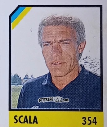 Cromo Scala - Micro Calcio Campionato 1990-1991 n. 354 - Vallardi