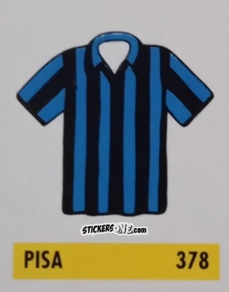 Figurina Maglia Pisa