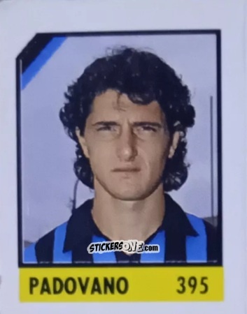 Sticker Padovano - Micro Calcio Campionato 1990-1991 n. 395 - Vallardi