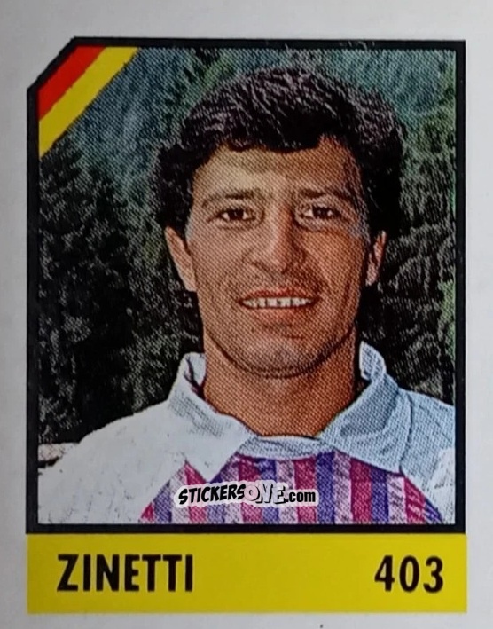 Cromo Zinetti - Micro Calcio Campionato 1990-1991 n. 403 - Vallardi