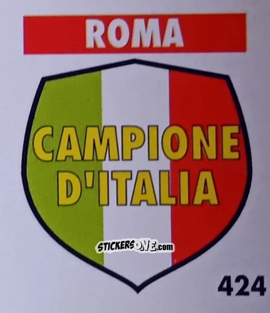 Figurina Serie A - Palmares - Micro Calcio Campionato 1990-1991 n. 424 - Vallardi