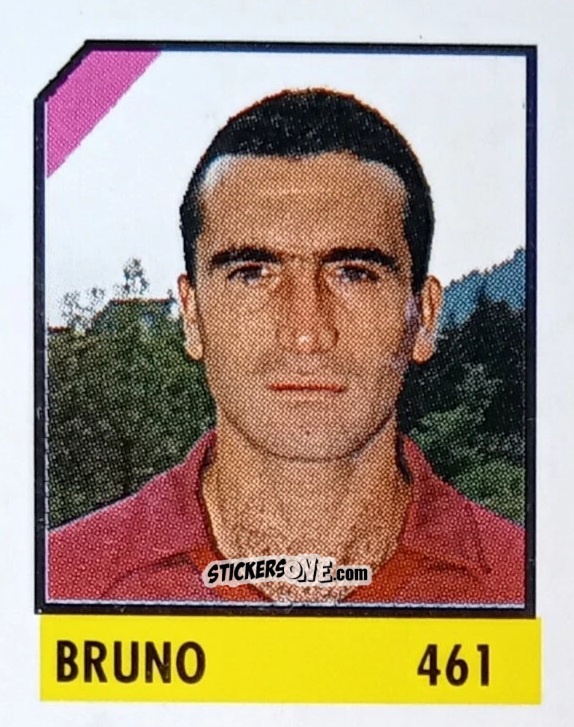 Figurina Bruno - Micro Calcio Campionato 1990-1991 n. 461 - Vallardi