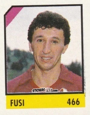 Sticker Fusi - Micro Calcio Campionato 1990-1991 n. 466 - Vallardi