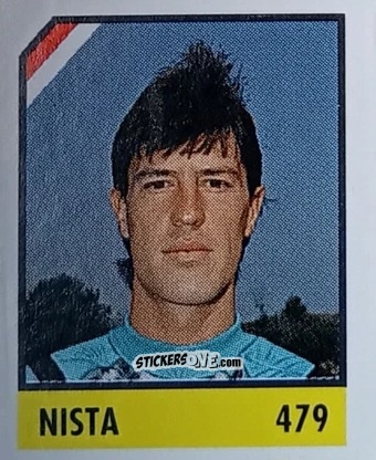 Figurina Nista - Micro Calcio Campionato 1990-1991 n. 479 - Vallardi