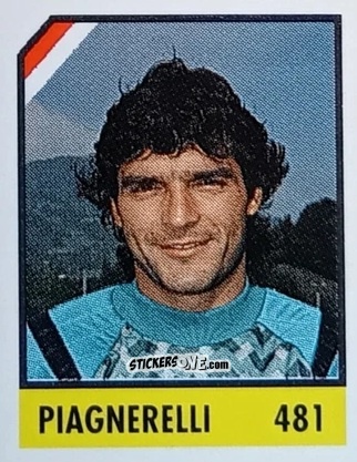 Cromo Piagnerelli - Micro Calcio Campionato 1990-1991 n. 481 - Vallardi