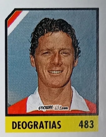 Figurina Deogratias - Micro Calcio Campionato 1990-1991 n. 483 - Vallardi