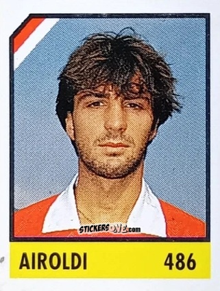 Figurina Airoldi - Micro Calcio Campionato 1990-1991 n. 486 - Vallardi