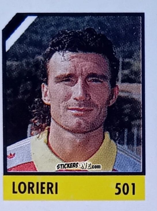 Cromo Lorieri - Micro Calcio Campionato 1990-1991 n. 501 - Vallardi