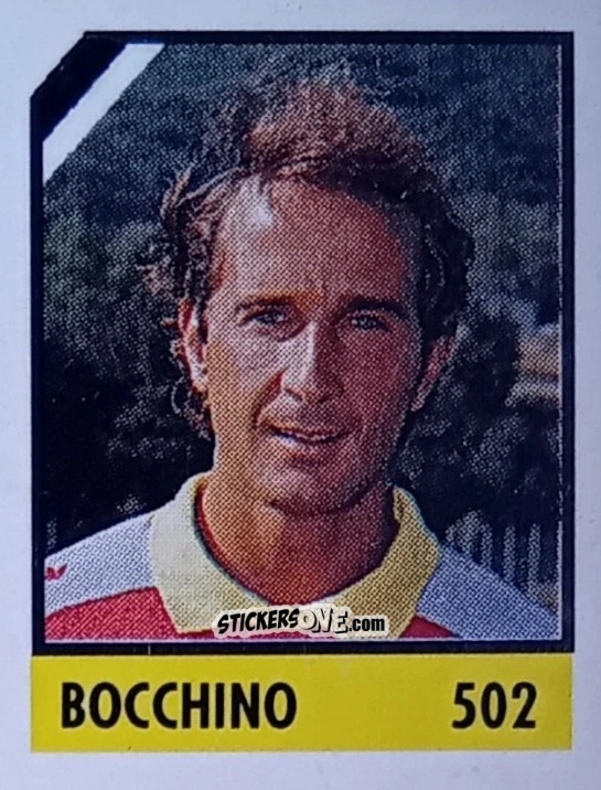 Cromo Bocchino - Micro Calcio Campionato 1990-1991 n. 502 - Vallardi
