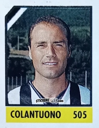 Cromo Colantuono - Micro Calcio Campionato 1990-1991 n. 505 - Vallardi