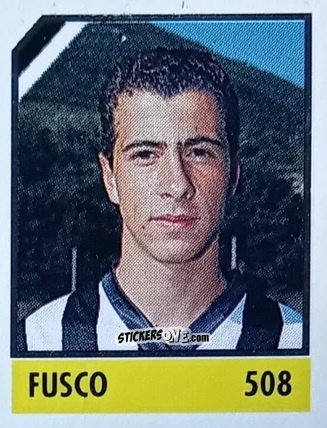 Cromo Fusco - Micro Calcio Campionato 1990-1991 n. 508 - Vallardi