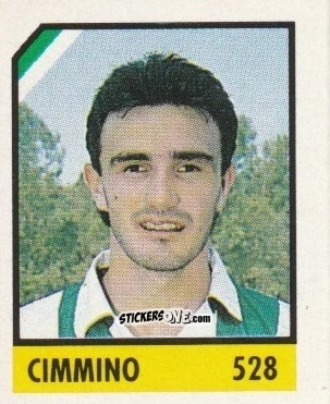 Sticker Cimmino - Micro Calcio Campionato 1990-1991 n. 528 - Vallardi