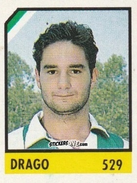 Sticker Drago - Micro Calcio Campionato 1990-1991 n. 529 - Vallardi