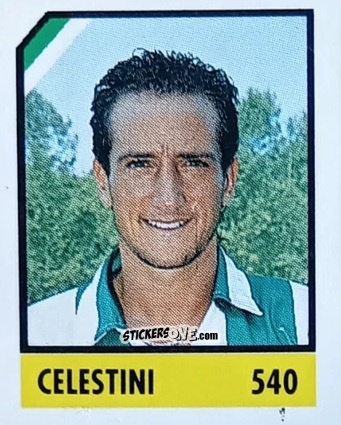 Figurina Celestini - Micro Calcio Campionato 1990-1991 n. 540 - Vallardi