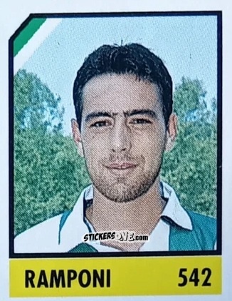 Sticker Ramponi - Micro Calcio Campionato 1990-1991 n. 542 - Vallardi