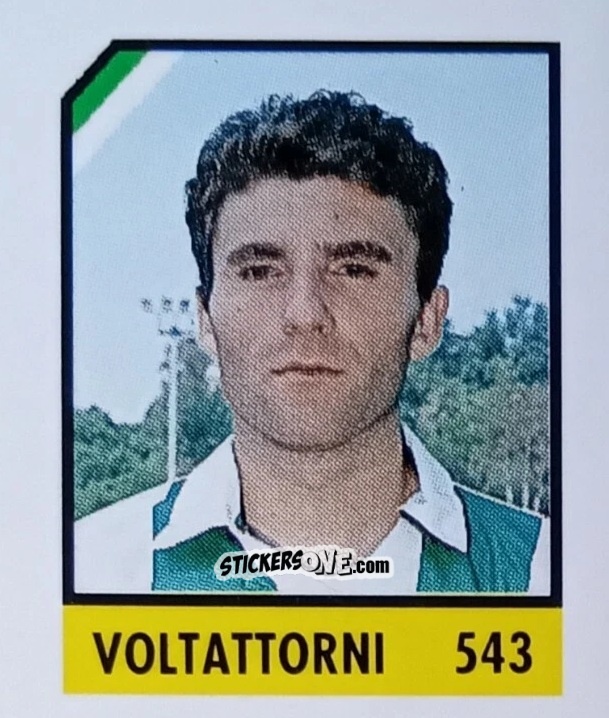 Sticker Voltattorni - Micro Calcio Campionato 1990-1991 n. 543 - Vallardi