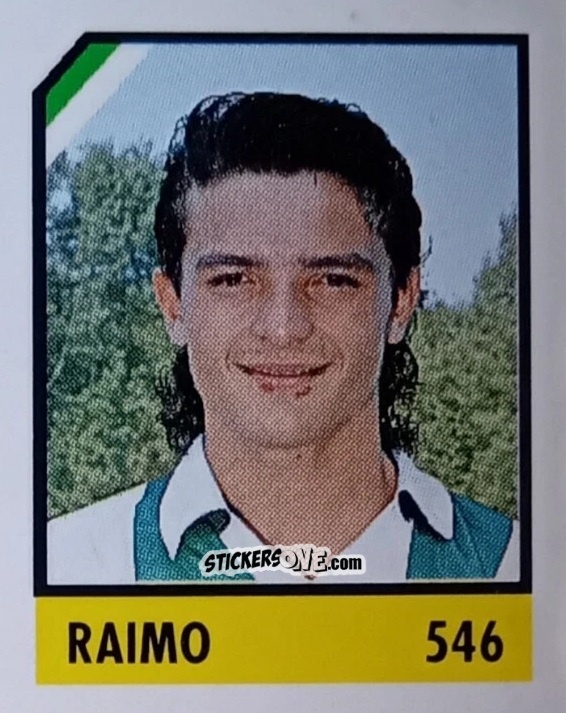 Sticker Raimo - Micro Calcio Campionato 1990-1991 n. 546 - Vallardi