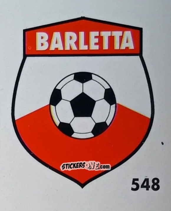 Cromo Stemma Barletta - Micro Calcio Campionato 1990-1991 n. 548 - Vallardi