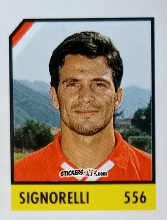 Cromo Signorelli - Micro Calcio Campionato 1990-1991 n. 556 - Vallardi