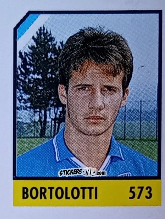 Figurina Bortolotti - Micro Calcio Campionato 1990-1991 n. 573 - Vallardi