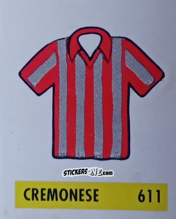 Figurina Maglia Cremonese