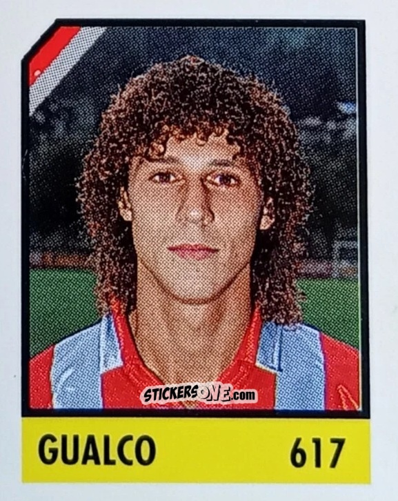 Figurina Gualco - Micro Calcio Campionato 1990-1991 n. 617 - Vallardi