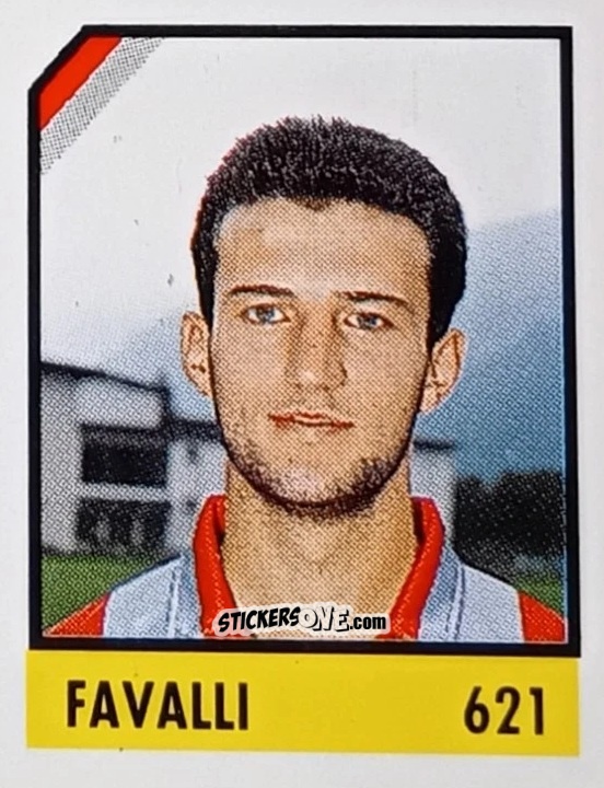 Sticker Favalli - Micro Calcio Campionato 1990-1991 n. 621 - Vallardi
