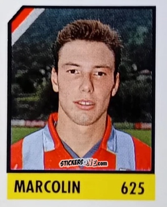 Cromo Marcolin - Micro Calcio Campionato 1990-1991 n. 625 - Vallardi