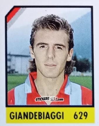 Cromo Giandebiaggi - Micro Calcio Campionato 1990-1991 n. 629 - Vallardi