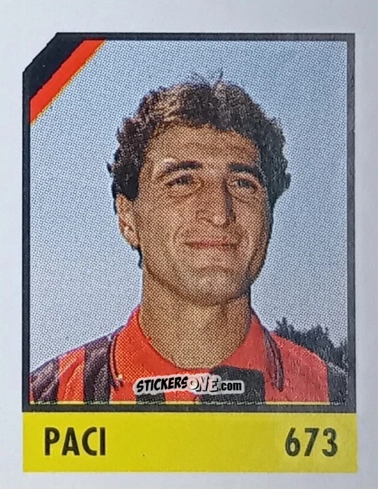 Figurina Paci - Micro Calcio Campionato 1990-1991 n. 673 - Vallardi