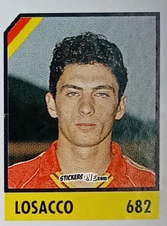 Cromo Losacco - Micro Calcio Campionato 1990-1991 n. 682 - Vallardi