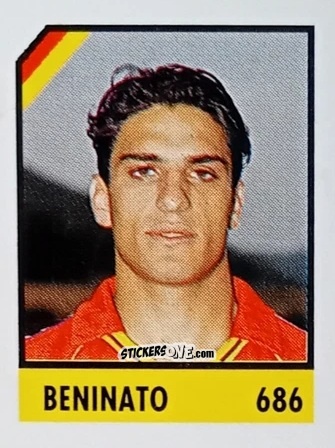 Cromo Beninato - Micro Calcio Campionato 1990-1991 n. 686 - Vallardi
