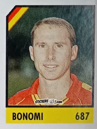 Cromo Bonomi - Micro Calcio Campionato 1990-1991 n. 687 - Vallardi
